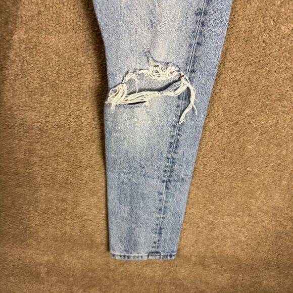 Levi's 501 Skinny Jeans Womens‎ Size 24 Can't Touch This Distressed Button Fly - Picture 4 of 16